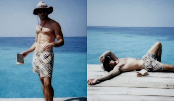 Jonathan Bailey exudes "beach daddy" energy in sizzling vacation photos